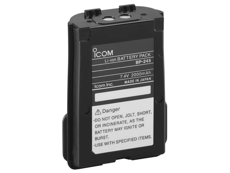 Icom BP245H 2000MAH Li-Ion Battery For M72/M73