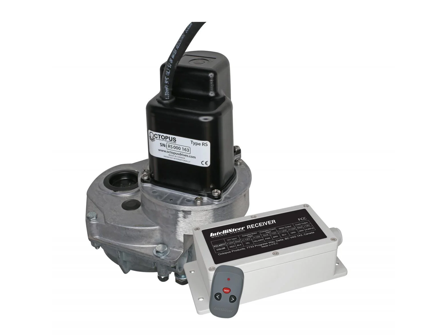 Intellisteer INTTYPER Steering System For Auxiliary Motor Only