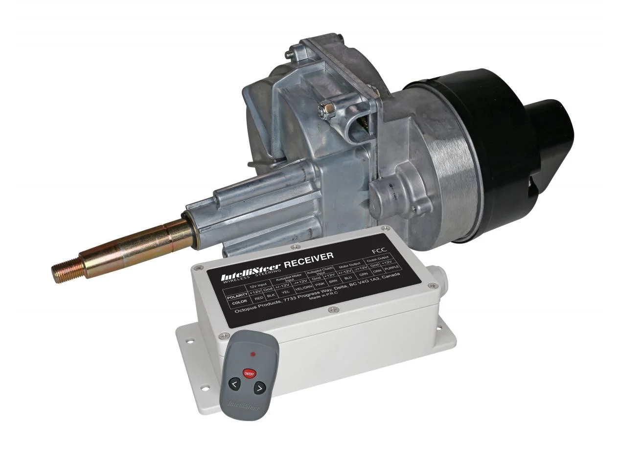 Intellisteer INTTYPES Steering System For Mechanical Steered Boats Straight Shaft Helms