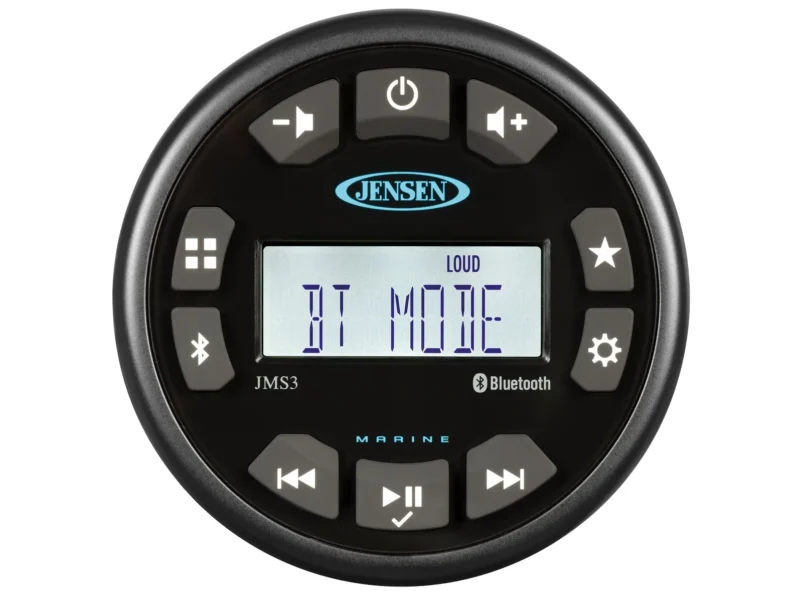 Jensen JMS3RTL AM/FM/USB Waterproof Bluetooth Stereo