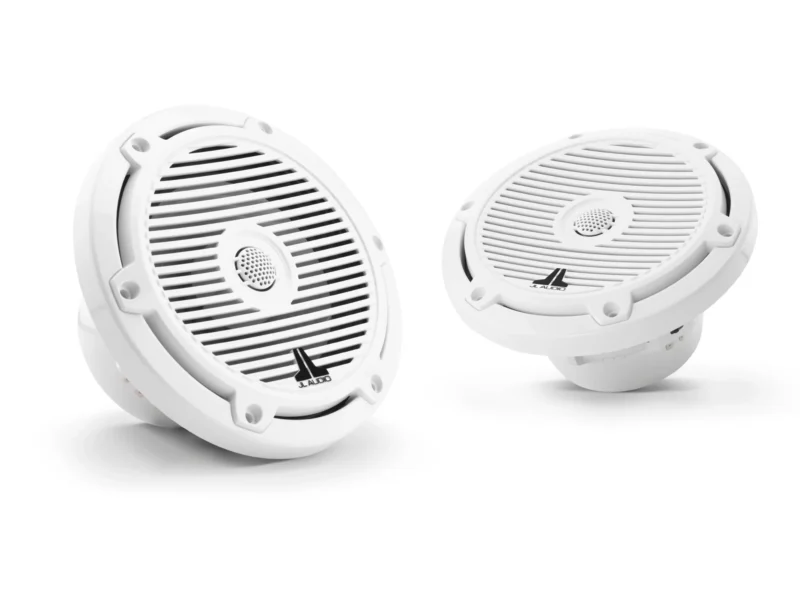 JL Audio M3 6.5in Coaxial Speakers White Classic Grille