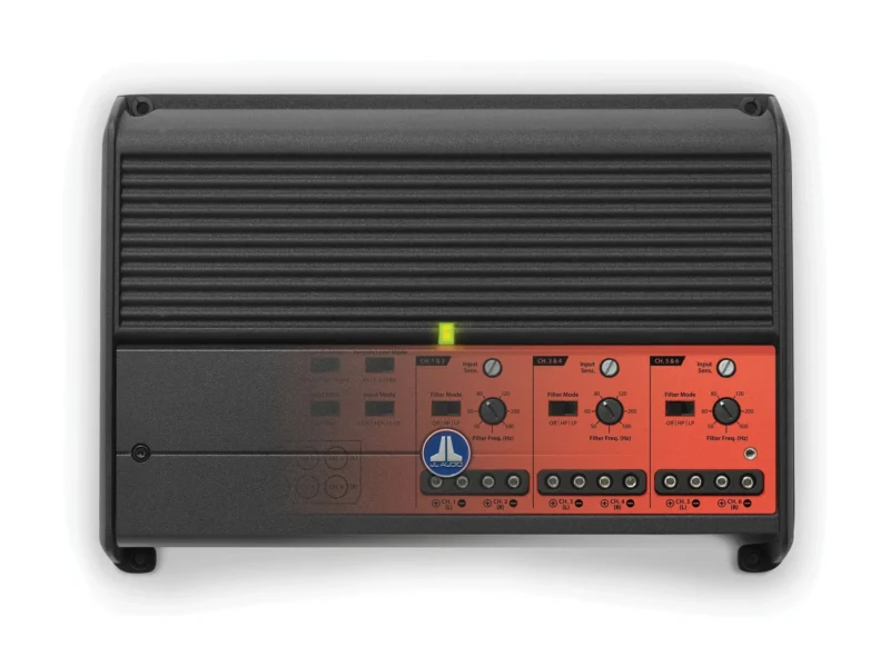 JL Audio XDM Marine Amplifier 6-Channel Full-Range 600 Watt 24v