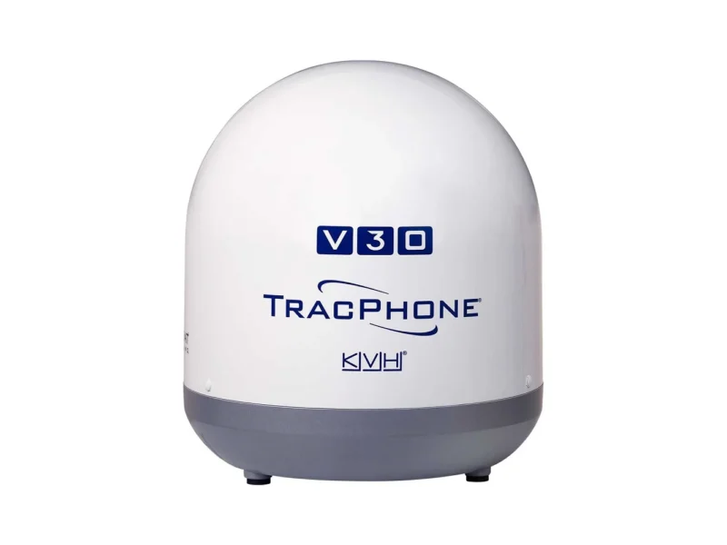 KVH TracPhone V30 System with DC-BDU