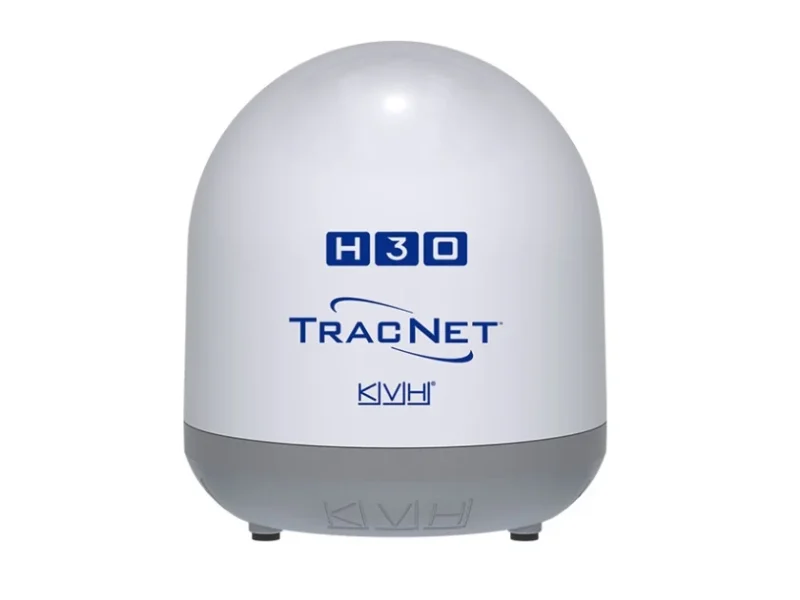 KVH TracNet H30 System with TracNet Hub