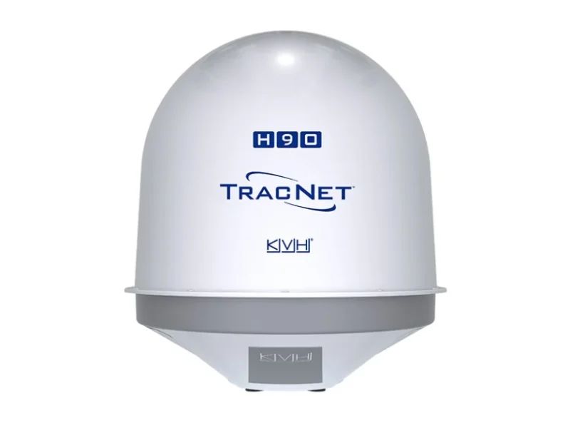 KVH TracNet H90 System with TracNet Hub