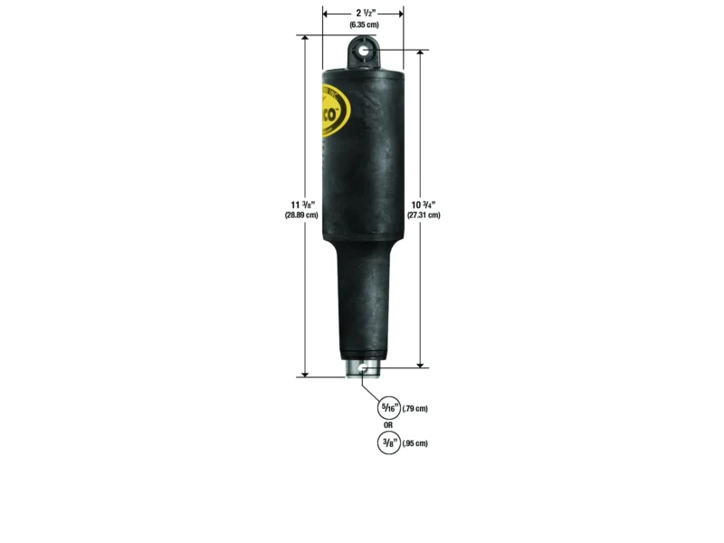 Lenco 2 1/4" Stroke XD Actuator 5/16" 12V