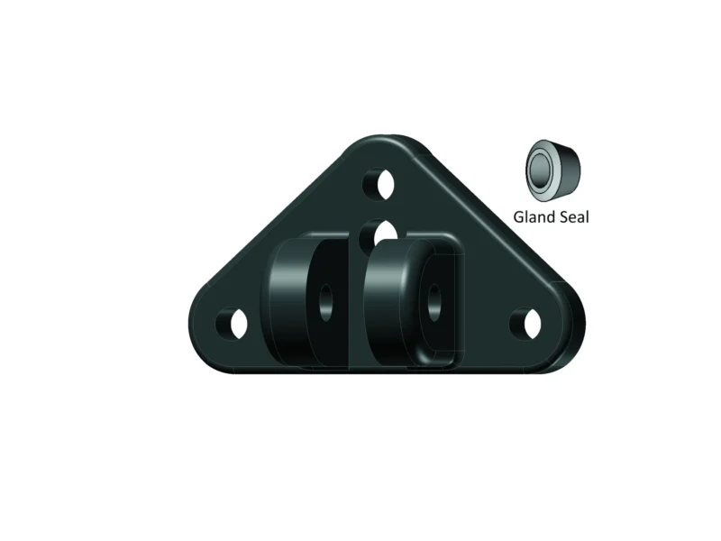 Lenco Upper Mounting Bracket with Gland Seal Old Style