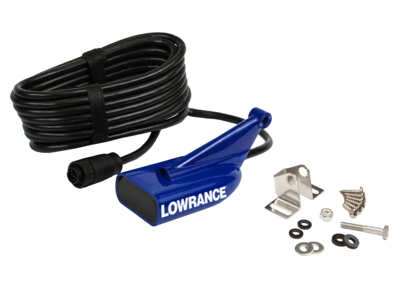 Lowrance 83/200/455/800KHZ HDI Transom Mount Transducer 9-PIN