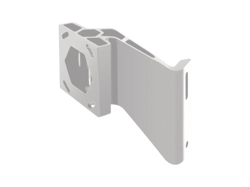 Minn Kota 4" White Port Jack Plate Bracket For Raptor