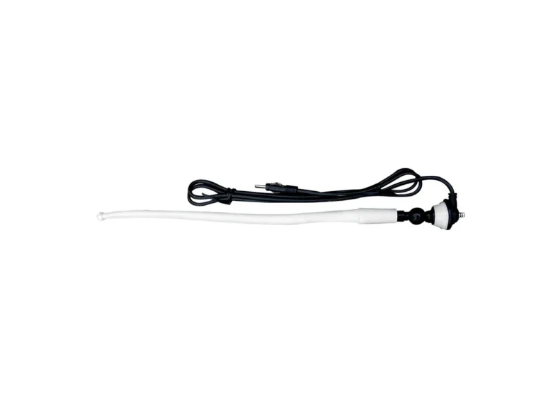 16"AM/FM White Rubber Antenna