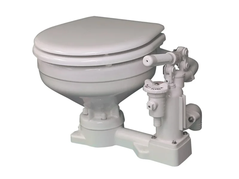 Raritan PH SuperFlush Manual Toilet Marine Size Bowl