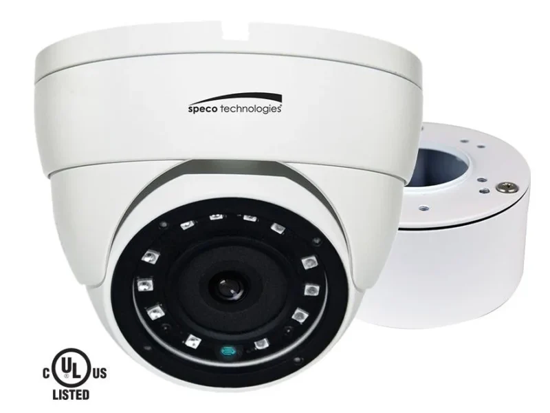 Speco VLDT4W Dome Camera 18 LED IR 3.6MM Lens