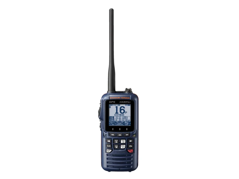 Standard HX891BTNB Handheld VHF 6W Class H DSC GPS Bluetooth - Navy Blue