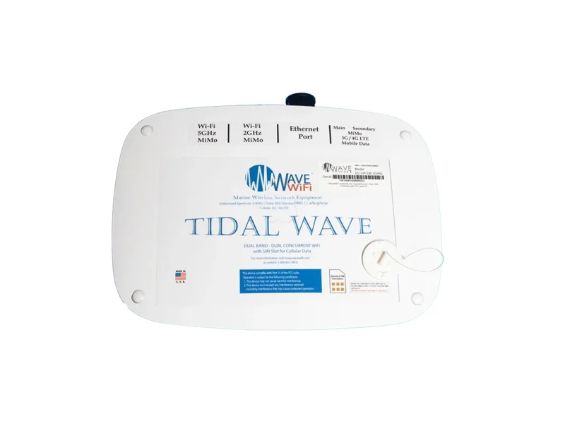 Wave WiFI Tidal Wave 2 25' 400UF Low Loss Cable and 6 Antennas