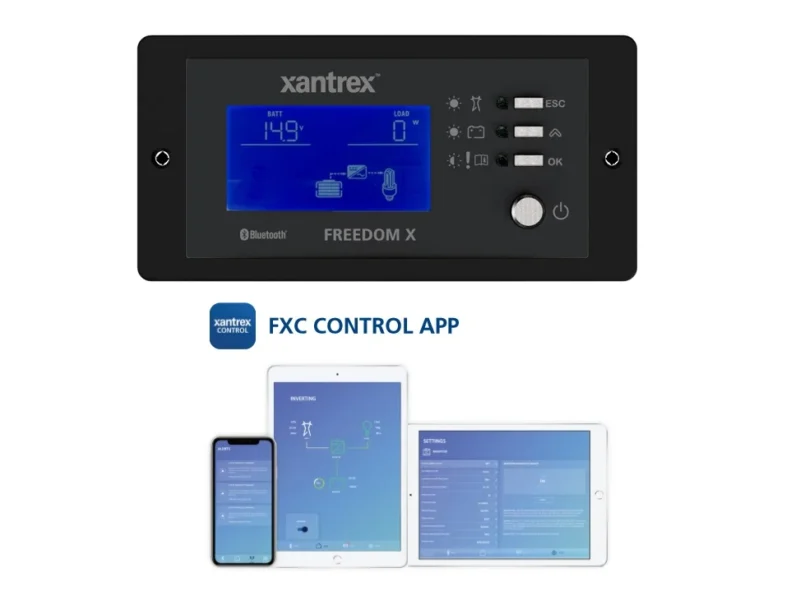 Xantrex 808-0817-02 Remote With 25' Cable and Bluetooth For Freedom X and XC Inverters