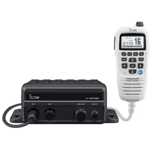 Icom IC-M410BB GW 11 Black Box VHF w/White Command Mic & 2 Command Mic Ports