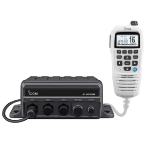 Icom IC-M510BB GW 21 Black Box VHF w/White Command Mic & 3 Command Mic Ports