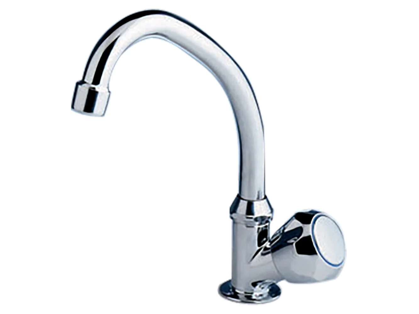 Scandvik Tap w/Swivel Spout - Chrome