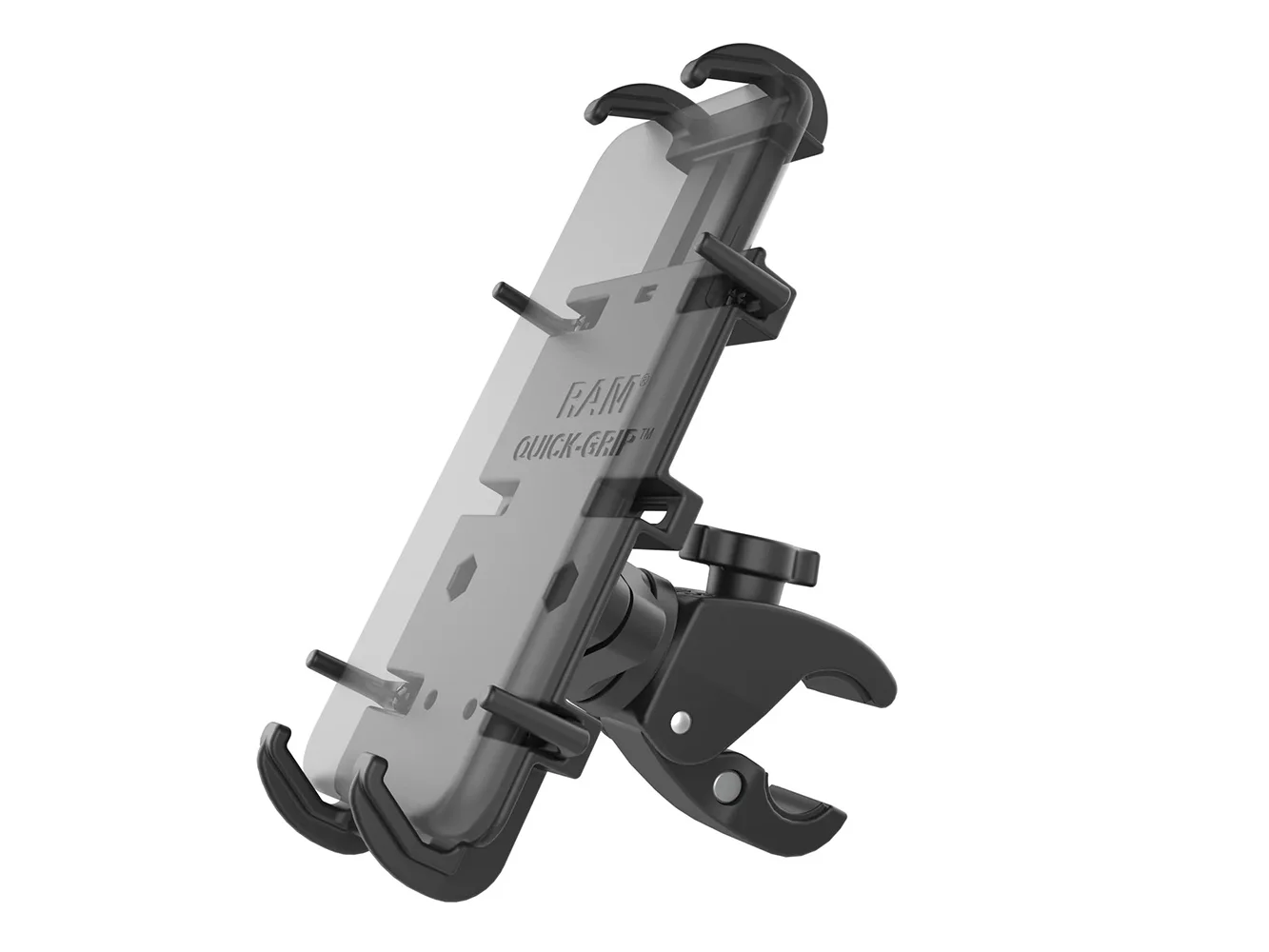 RAM Mount Quick-Grip™ XL Phone Mount w/Low-Profile Tough-Claw™