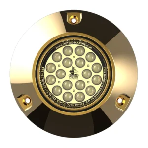 Metro Marine High-Output Submersible Underwater Light w/Intelligent Monochromatic LED's - White, 45&deg; Beam