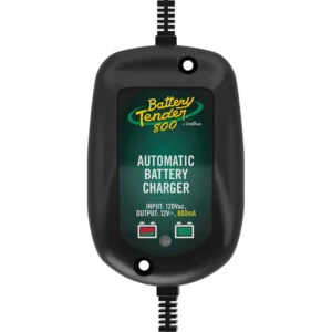 BATTERY TENDER 800mA, 12V Weatherproof Battery Charger All lead acid, lithium(LIFEPO4), AGM and Gel Cell  | 022-0150-DL-WH