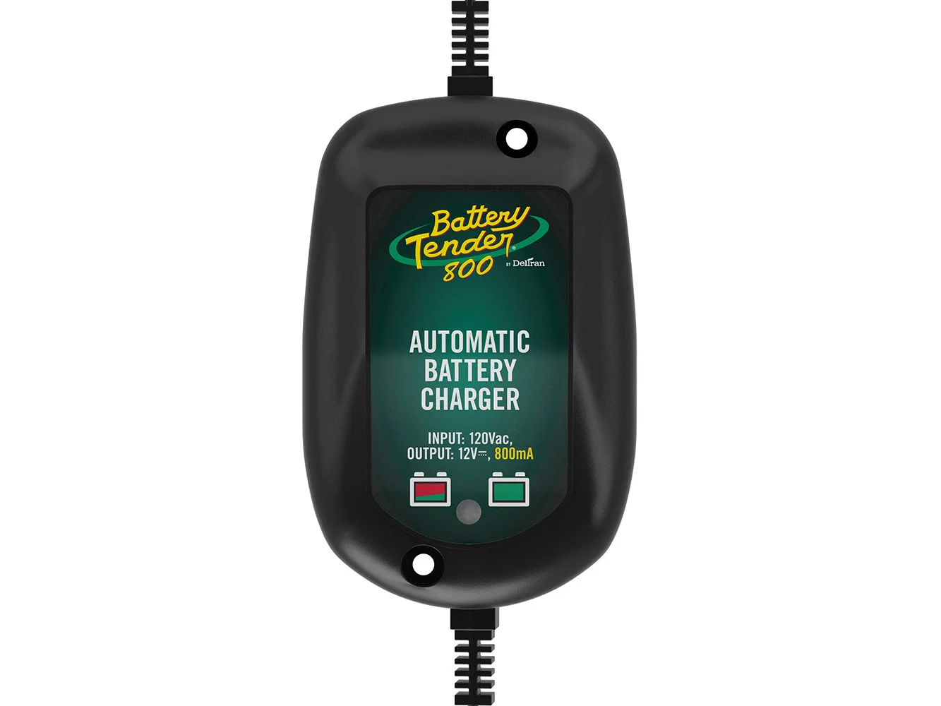 Battery Tender 12V, 800mA Weather Resistant Battery Charger