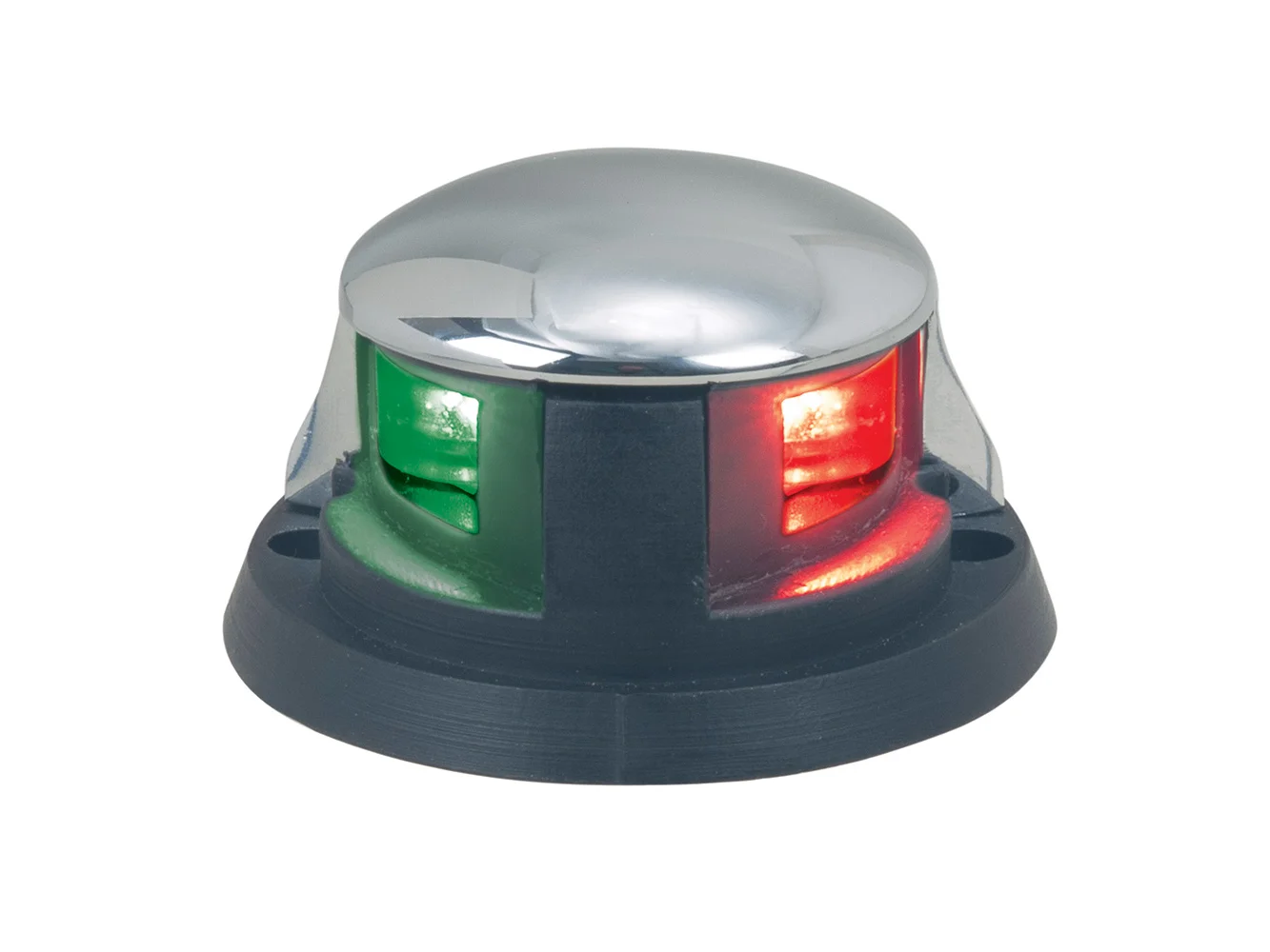 Perko Bi-Color LED Horizontal Mount - Chrome Plated Zinc