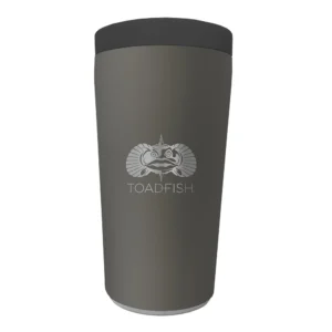 Toadfish Non-Tipping Can Cooler 2.0 - Universal Design - Graphite