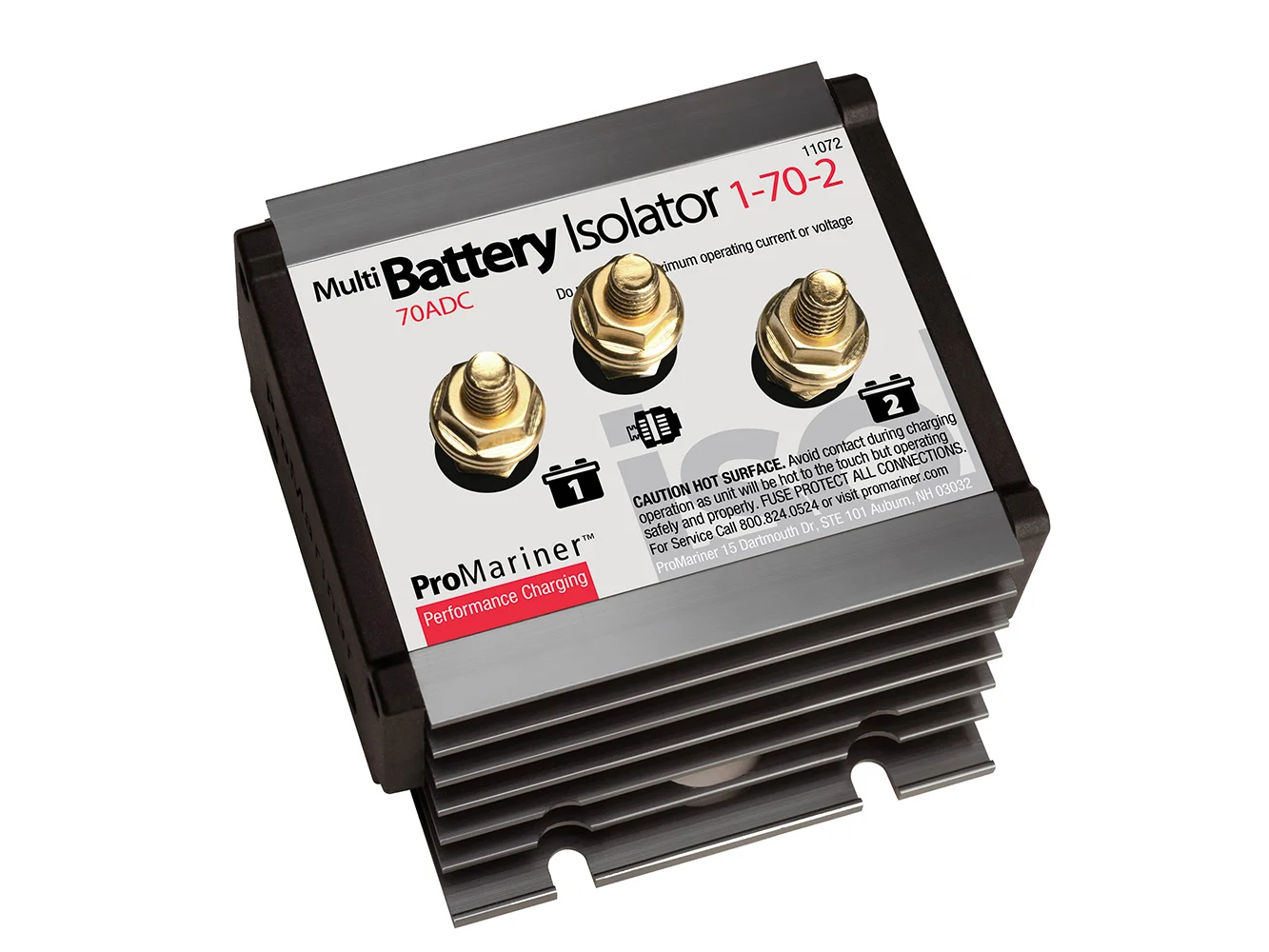ProMariner Battery Isolator - 1 Alternator - 2 Battery - 70 AMP