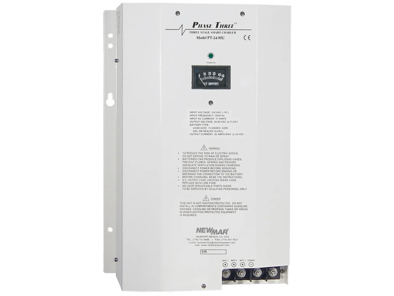 Newmar PT-24-95U Battery Charger