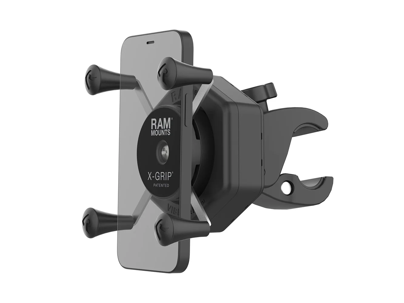 RAM Mount RAM® X-Grip® Phone Mount w/Vibe-Safe™ & Small Tough-Claw™