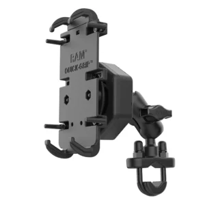 RAM Mount RAM&reg; Quick-Grip&trade; XL Phone Mount w/Vibe-Safe&trade; & U-Bolt Base - Short