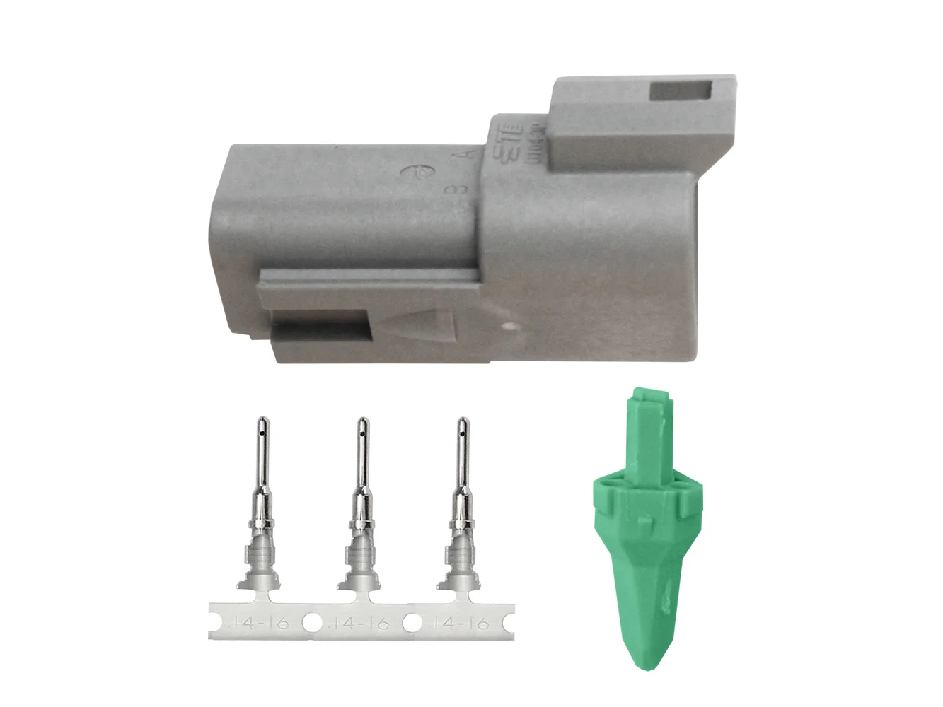 Pacer DT Deutsch Receptacle Repair Kit - 14-18 AWG (3 Position)