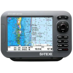SI-TEX GPS Chart-Dual Frequency 600W Sonar System - 8&rdquo; Color LCD w/Internal & External GPS Antenna & C-MAP 4D Card