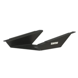 Seaview Aluminum 8&deg; Wedge Base for Starlink Flat High-Performance Antenna - Black