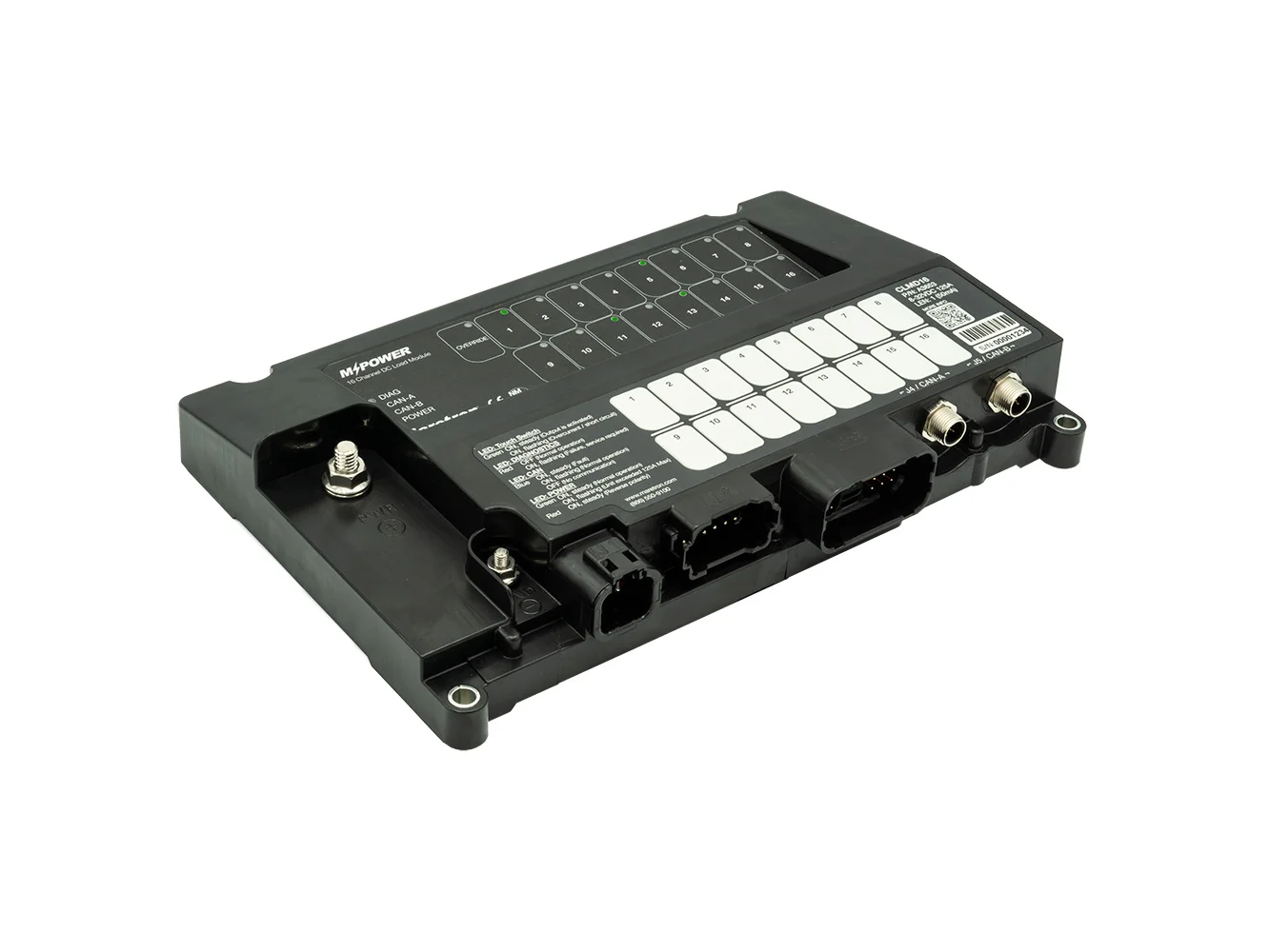 Maretron MPower® 16-Channel DC Load Controller Module w/NMEA 2K w/o Connectors