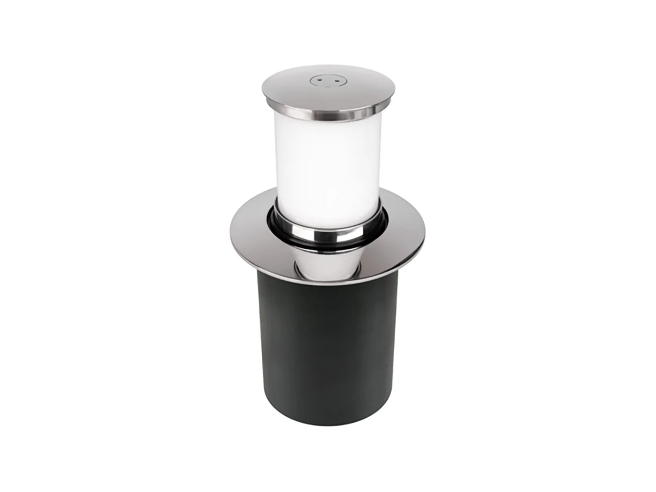 Quick Secret Light L - Pop Up - 6W - Stainless Steel - Warm