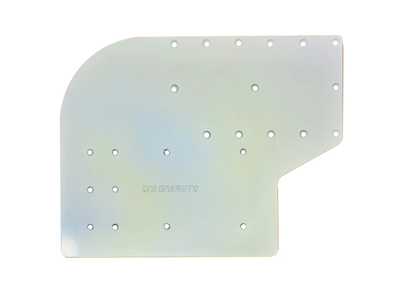 Sea Brackets Large Offset Trolling Motor Plate f/Minn Kota Quest