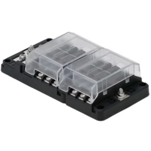EGIS MOBILE ELECTRIC 8026 RT Fuse Block 12 Pos w/Ground & LED Indication