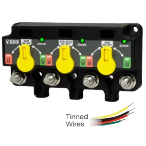 EGIS MOBILE ELECTRIC XD Series - Triple Flex 2 (Relay/ACR/Relay) w/Knobs - Tinned Wires | 8730-1535