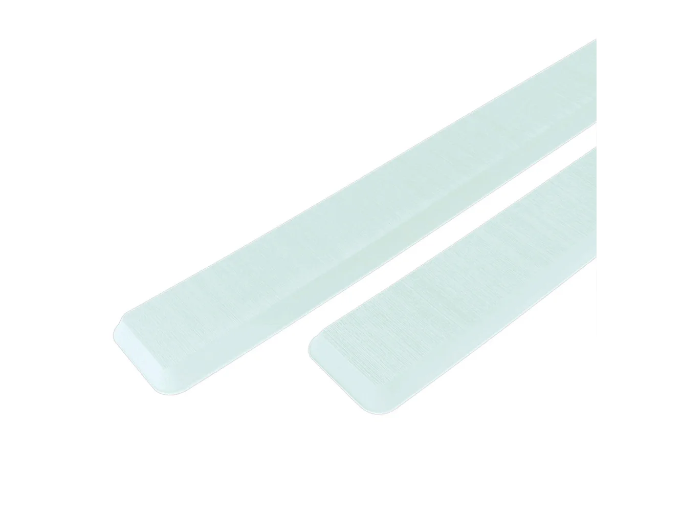 SeaDek Cockpit Coaming Bolster Set (2) - 4" x 39" & 20mm Thick - Caribbean Blue w/Brushed Texture