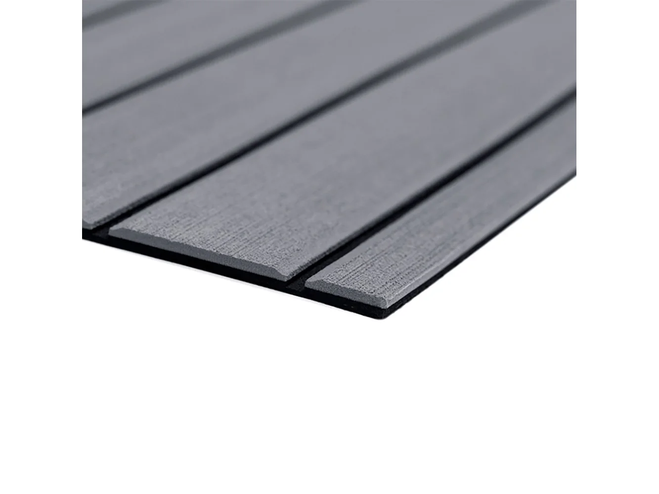 SeaDek 40" x 80" 6mm Teak Full Sheet - Brushed Texture - Storm Grey/Black (1016mm x 2032mm x 6mm)