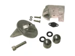 Performance Metals Mercruiser Alpha 1 Gen 1 Complete Anode Kit (No Power Steering) - Aluminum
