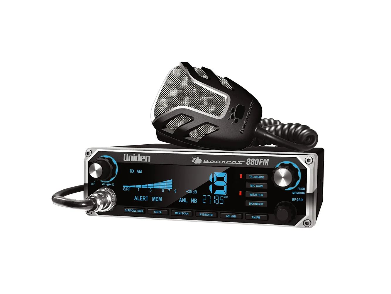 Uniden Bearcat 880FM CB Radio w/AM/FM
