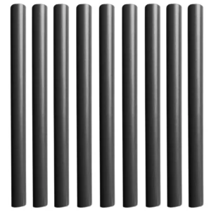 Pacer Battery Cable Heat Shrink Tubing - 1/4" x 12" - Black (10-Pieces)