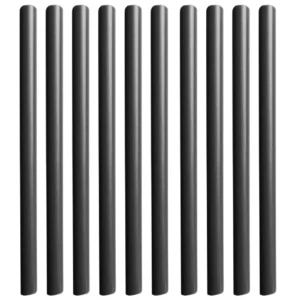Pacer Battery Cable Heat Shrink Tubing - 3/16" x 12" - Black (10-Pieces)