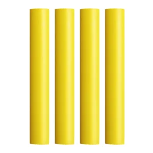 Pacer Battery Cable Heat Shrink Tubing - 3/4" x 12" - Yellow (4-Pieces)
