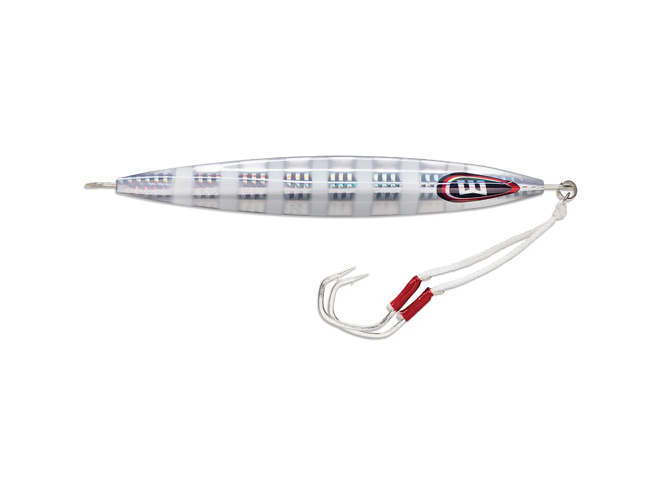 Williamson Kensaki 220 Jig - 6.75" - 7-3/4oz - Silver Blink