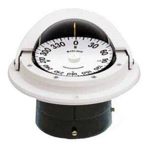 Ritchie F-82W Voyager Compass - Flush Mount - White