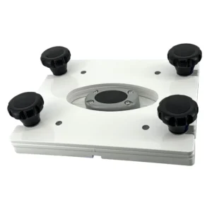 SEAVIEW Removable Base for Pedestal Mounts with a 7" x 7" Base Plate - White | PMRB7